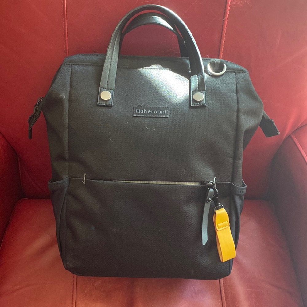 Sherpa Dispatch backpack bag.